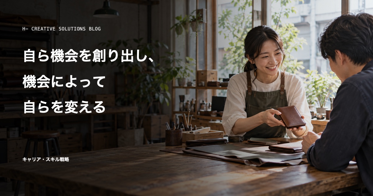 「自ら機会を創り出し、機会によって自らを変えよ」——リクルート創業者の言葉が、複業時代に刺さる理由 のアイキャッチ画像