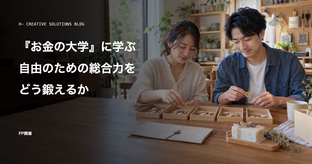 『お金の大学』に学ぶ、自由のための総合力の鍛え方とは のアイキャッチ画像